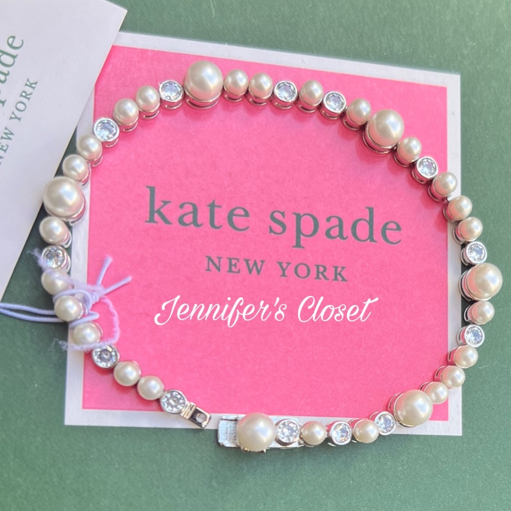 Kate Spade Pearl & Stone Bracelet NWT